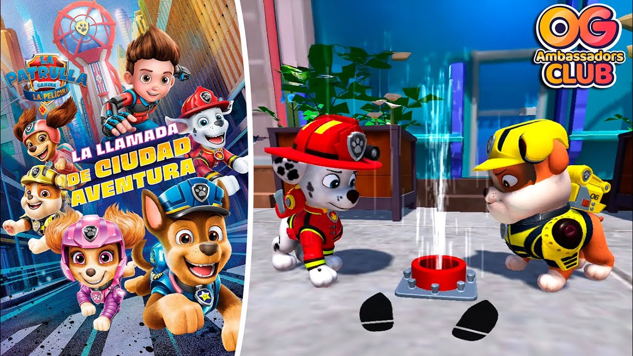 Apaga los Incendios - La Patrulla Canina: La llamada de Ciudad Aventura Gameplay Latino #1