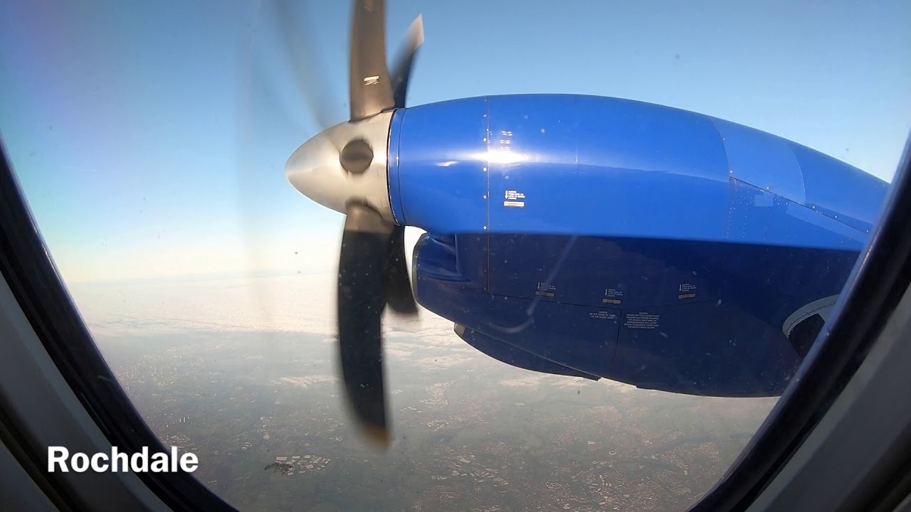 FULL FLIGHT: BE 7606 Leeds (LBA) - Southampton (SOU) in an Eastern Airways Saab 2000 - 28 March 2019