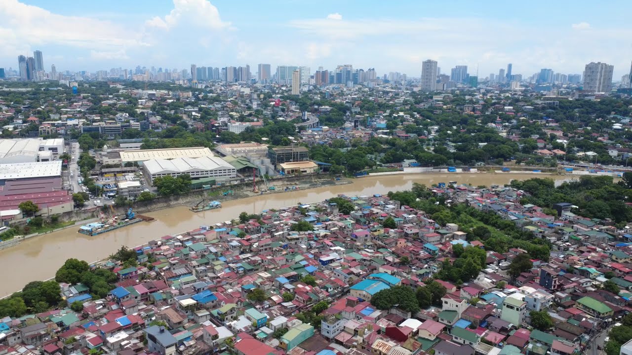 QC Marikina Pasig Birds Eye View