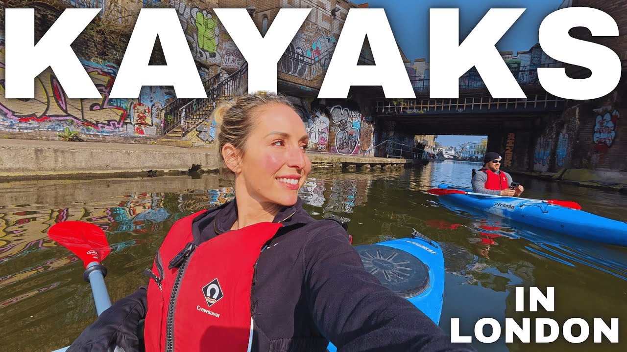 The one with Kayaks in London Canals