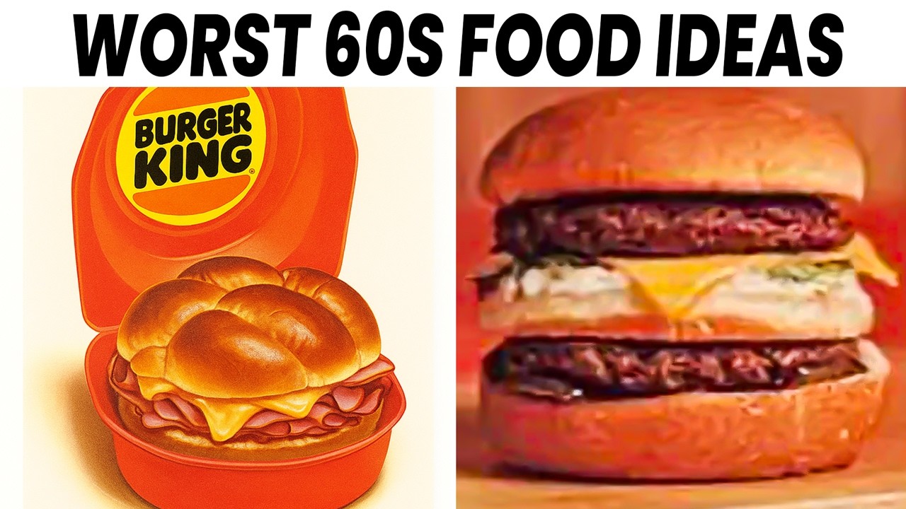 25 Innovative Foods From The 1960s That FAILED Miserably!