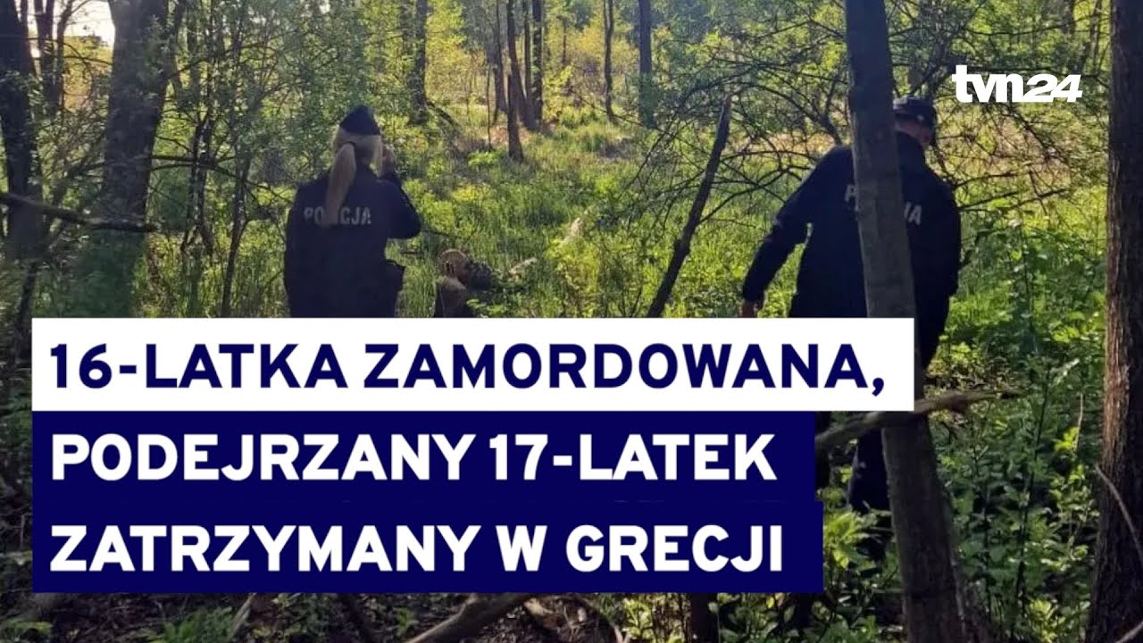 16-letnia Maja została zamordowana. Policjanci zatrzymali 17-latka @TVN24
