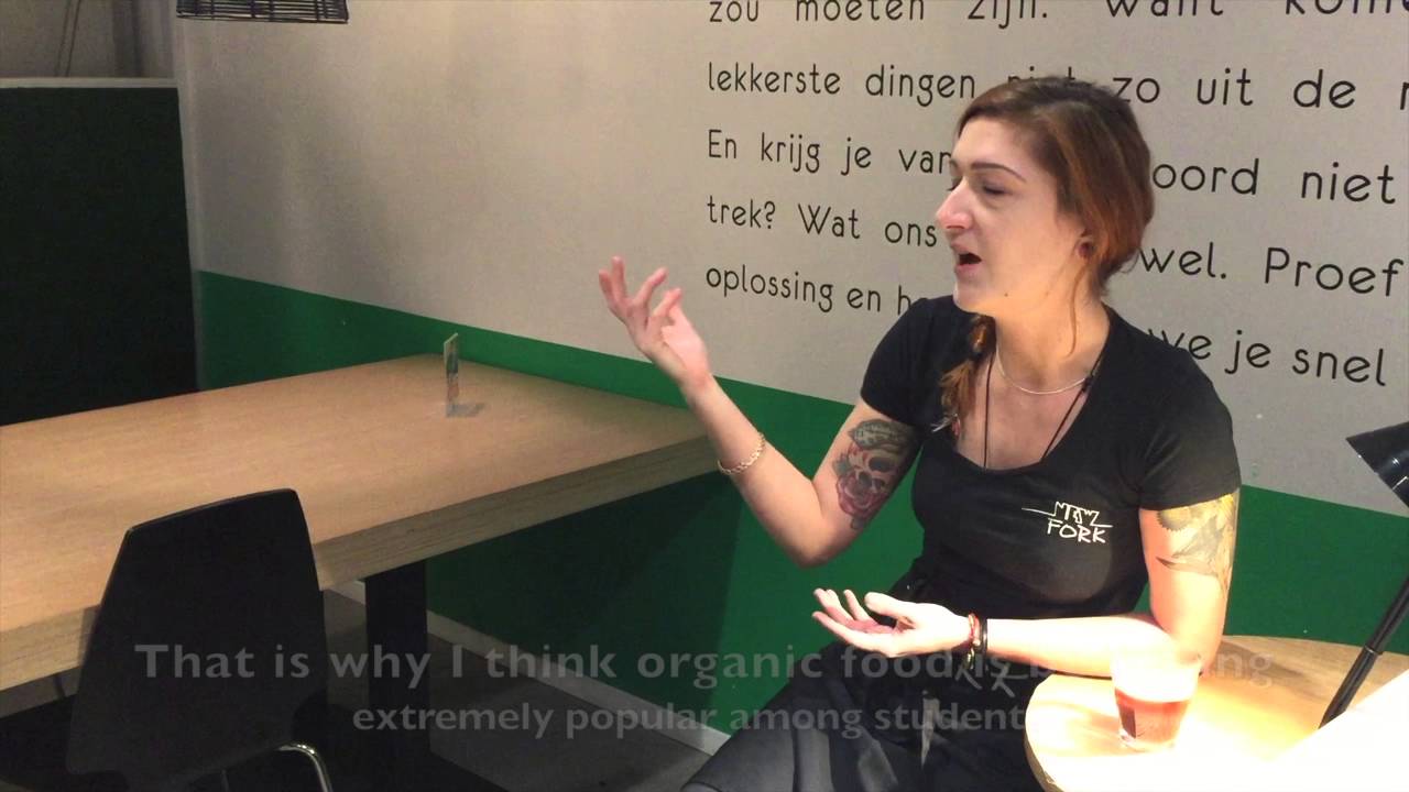 Students go organic