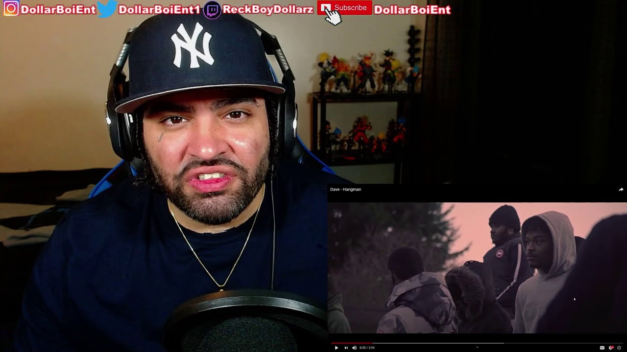 American Reacts To Dave - Hangman (Official Music Video) [DollarBoiEnt]
