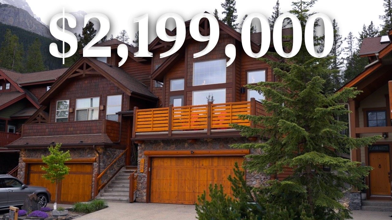 What $2.19M Gets You in Canmore (Stunning 4 Bed Mountain Home)