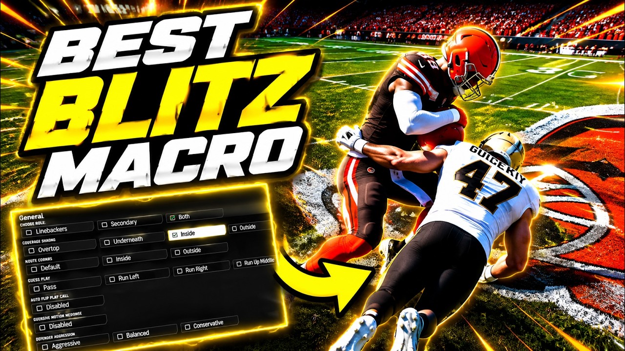 *NEW* THE BEST BLITZ DEFENSE MACRO ADJUSTMENT IN MADDEN 27! STOP BUNCH,TRIPS & MORE!