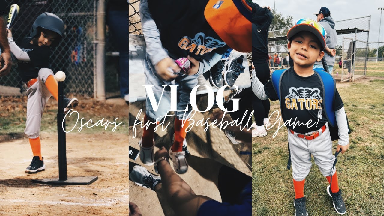 Little Brother's First Baseball Game! 🐊⚾️+ Rain Storm⛈️