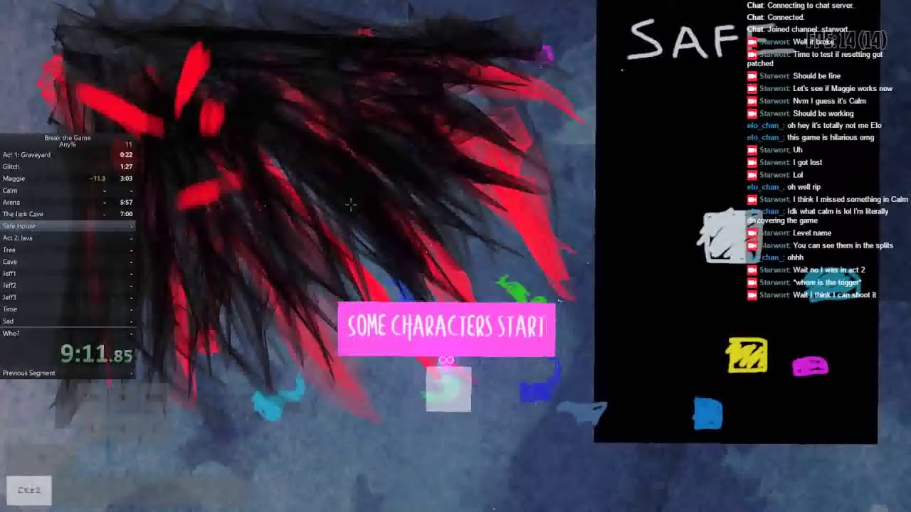 Break the Game Any% 1:07:45 (retimed) WR