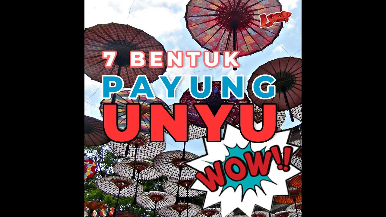 7 Jenis Payung dengan Bentuk yang Lucu