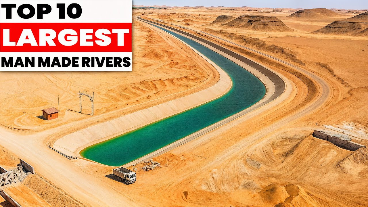 World's 10 Largest Man-Made Rivers That Changed History