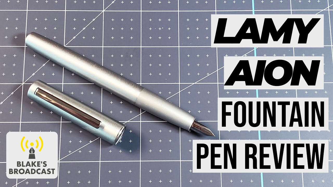 Обзор перьевой ручки Lamy Aion