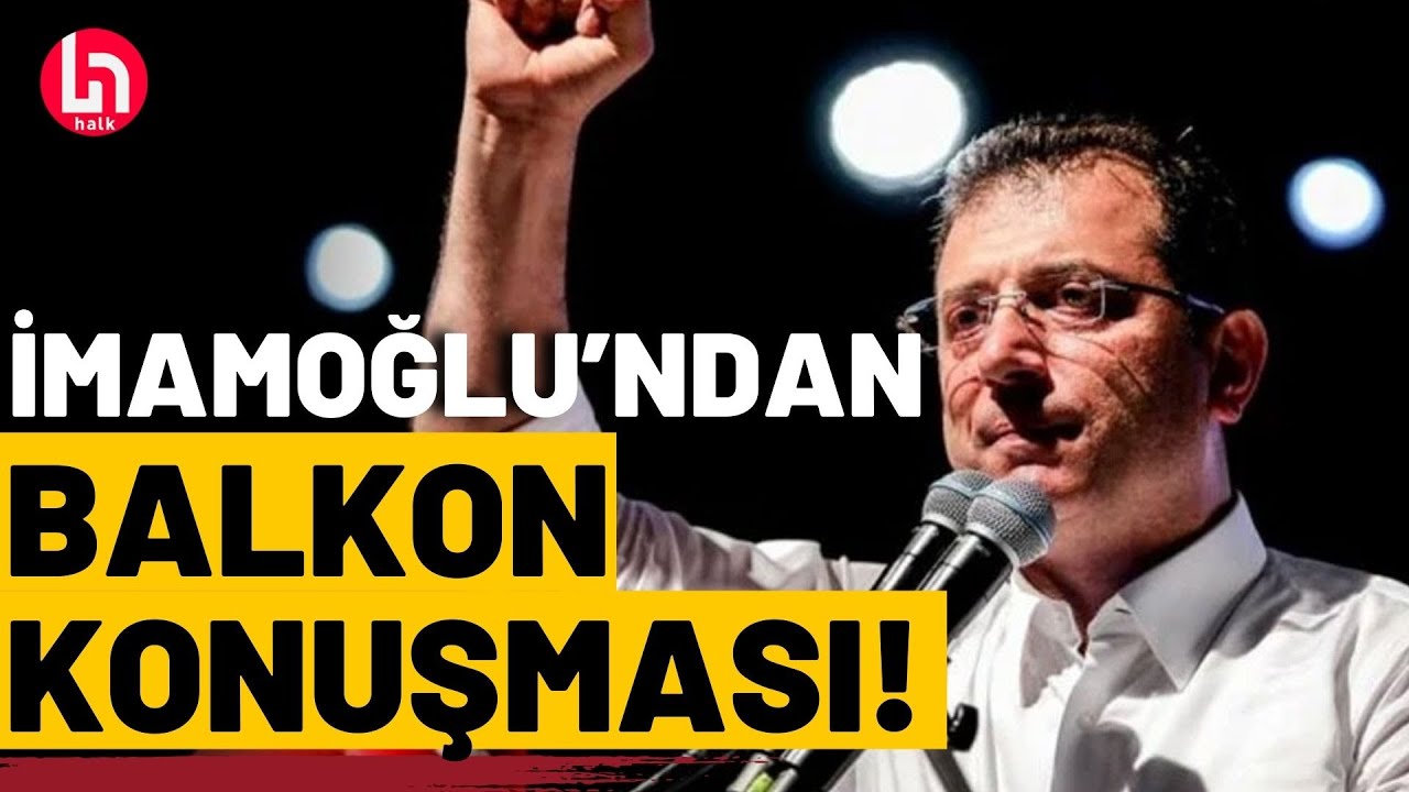 İBB Başkanı Ekrem İmamoğlu, Saraçhane'de zafer konuşması yaptı! (31 Mart 2024)