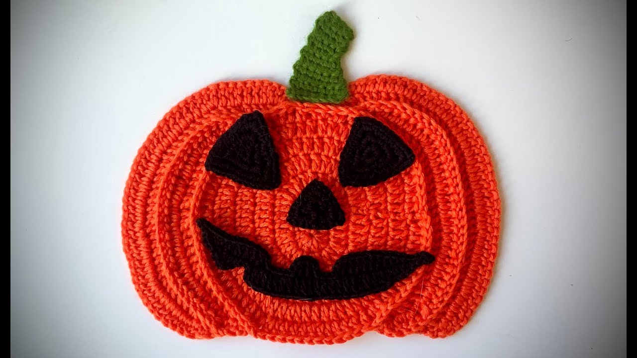 Applikationen KÜRBIS häkeln #häkeln #crochet #petraperle #wolle #hobby #Kürbis#halloween