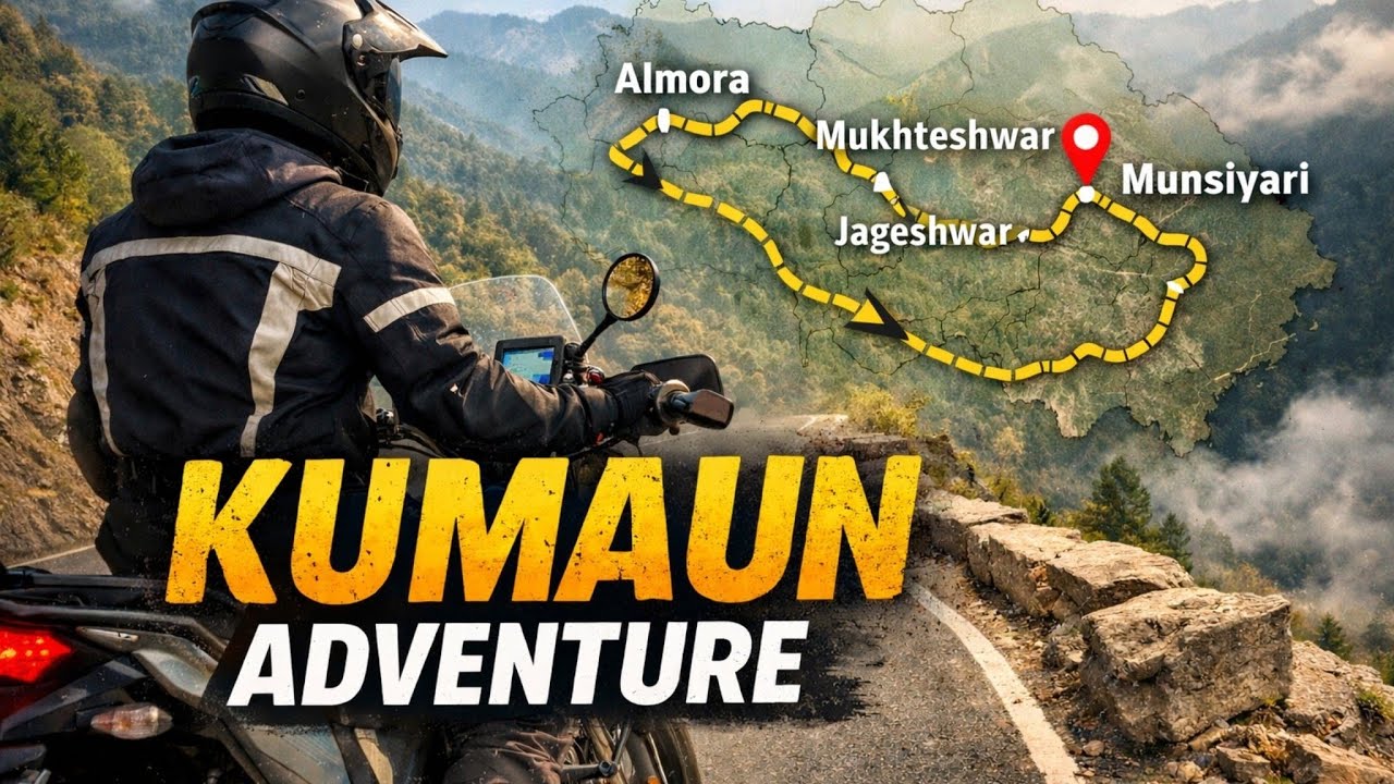 Alone in Kumaon on Himalayan 450 | Unreal Roads & Views (Part 1)