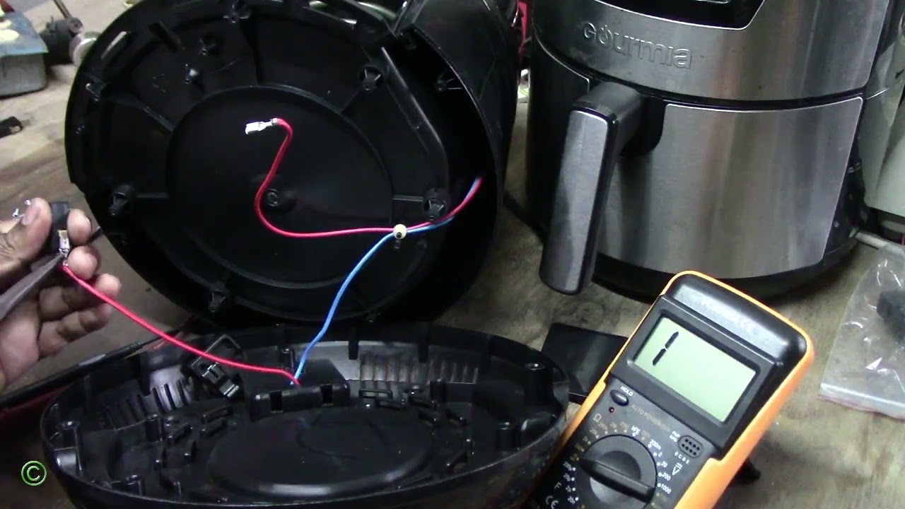 Troubleshooting an air fryer Gourmia