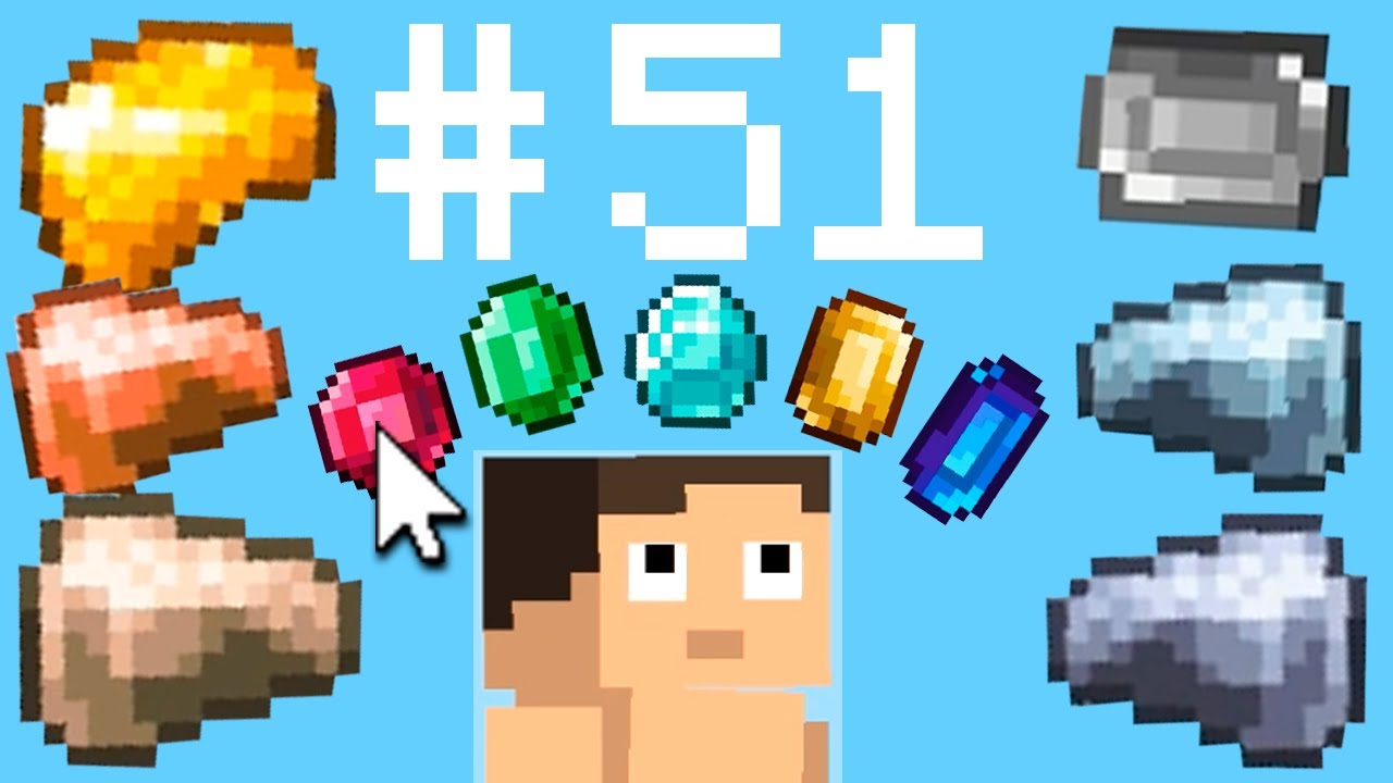 Разработка 2D игры - Эпизод # 51 МНОГО РУДЫ #Майнкрафтв2d #2дмайнкрафт #theoryofeverything