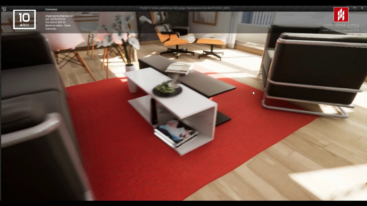 REALIDAD VIRTUAL PARA ARQUITECTURA - recorridos totalmente interactivos