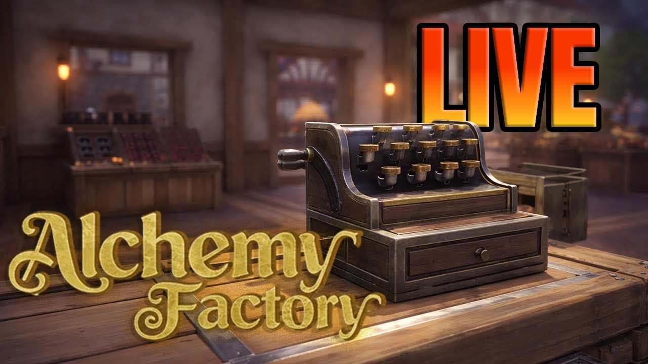 LIVE Shop Makeover! 🛠️ Alchemy Factory