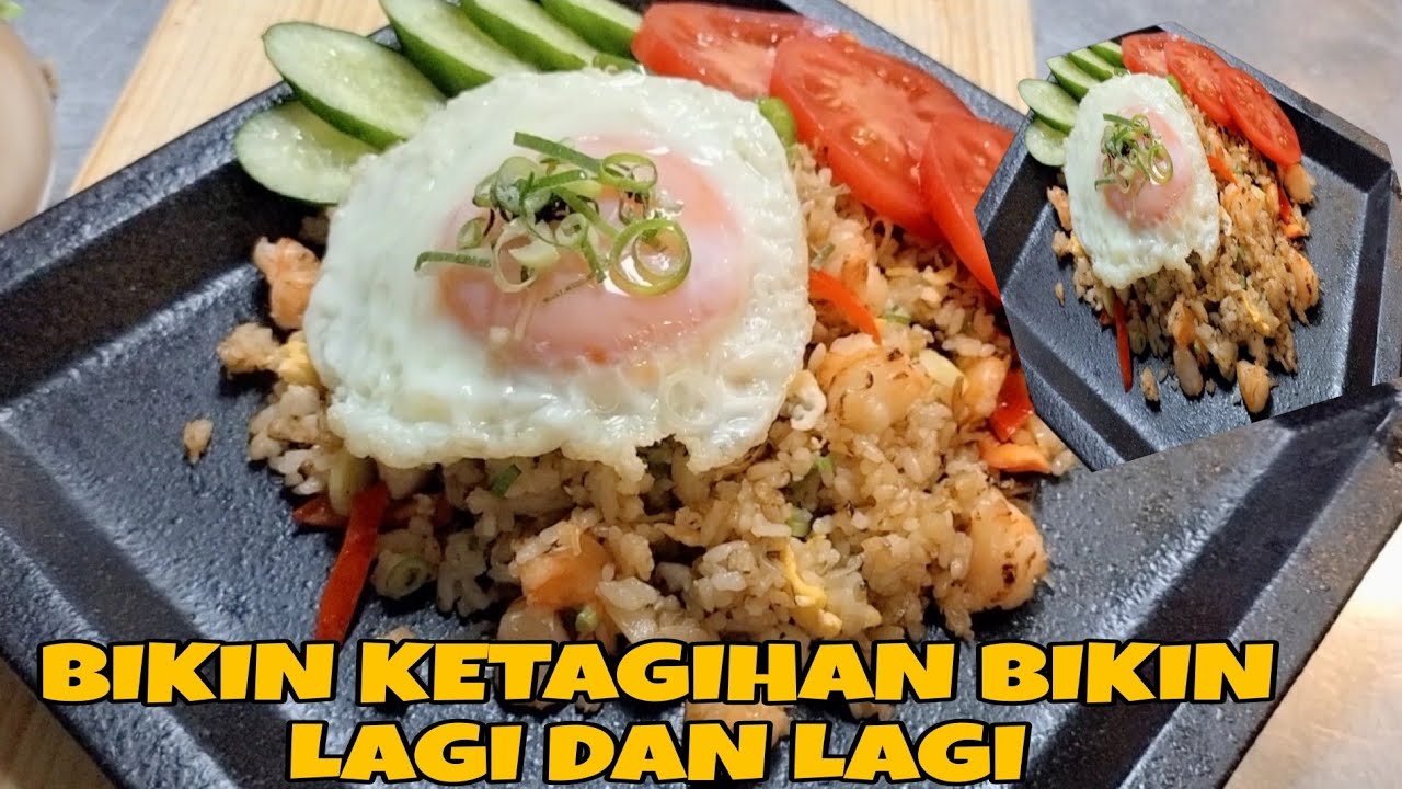 BIKIN KETAGIHAN DENGAN NASI GORENG INI ‼️ DAN BIKIN LAGI 