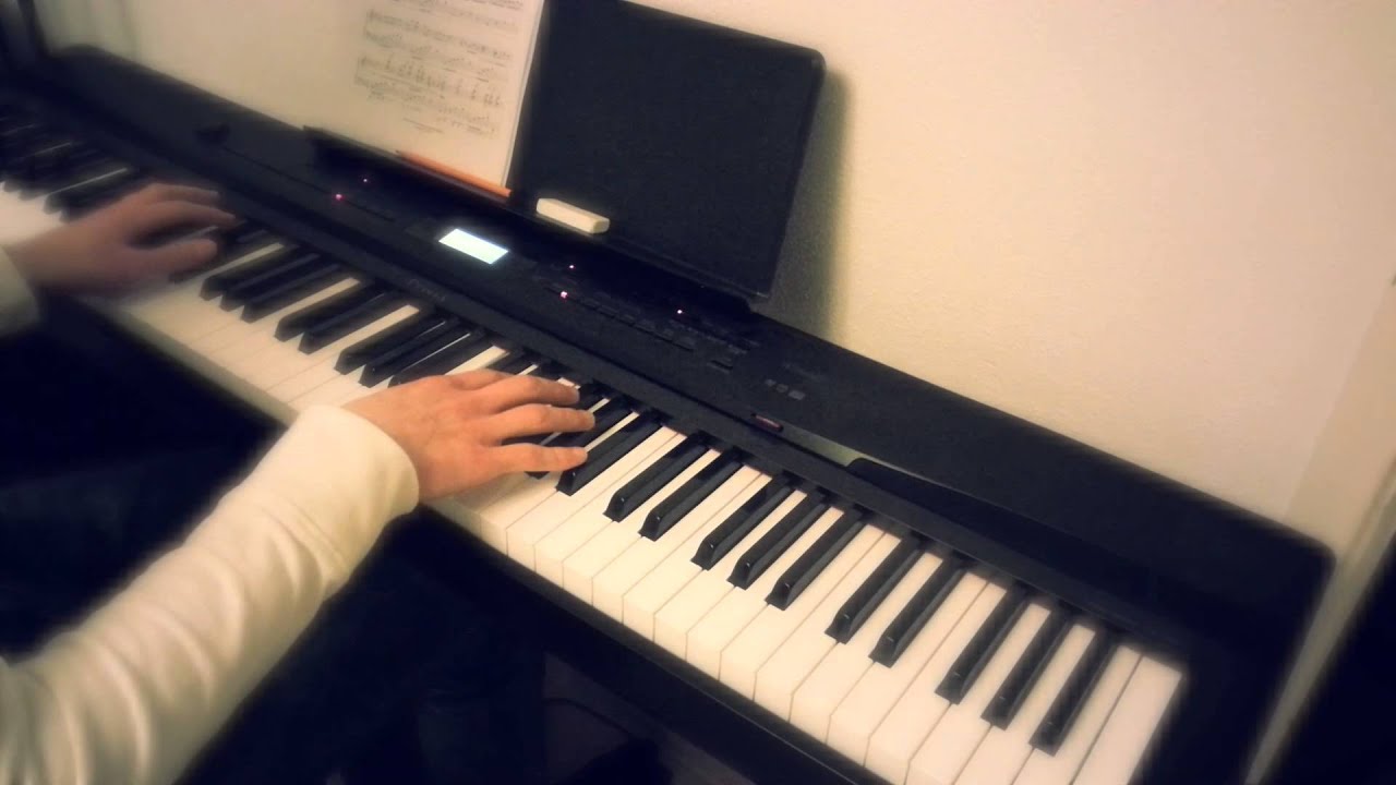 To The Moon - For River (Johnny's version) Piano solo