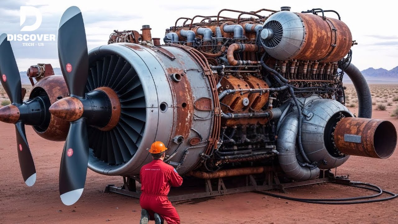 Rare Old Engines Starting Up Sound That Will Blow Your Ears | Discover Tech #1