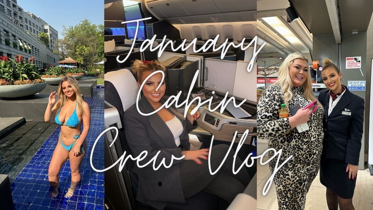 CABIN CREW JANUARY VLOG