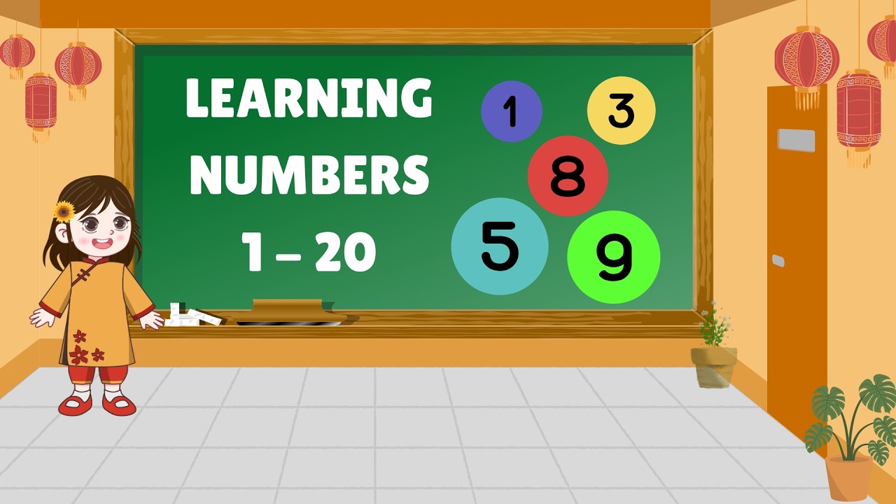 Learning Numbers In Mandarin 1 - 20 #learnmandarin #chinesenumbers #mandarinlanguage
