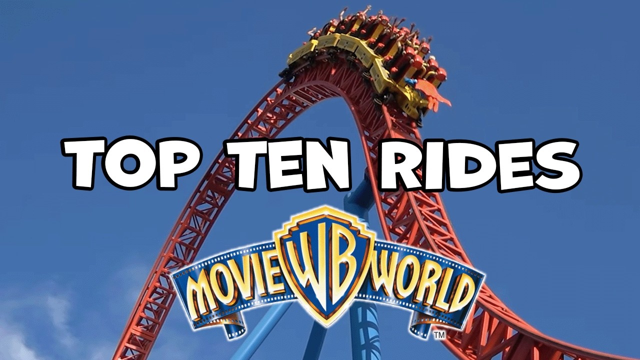 The BEST Warner Bros. Movie World Rides of ALL Time