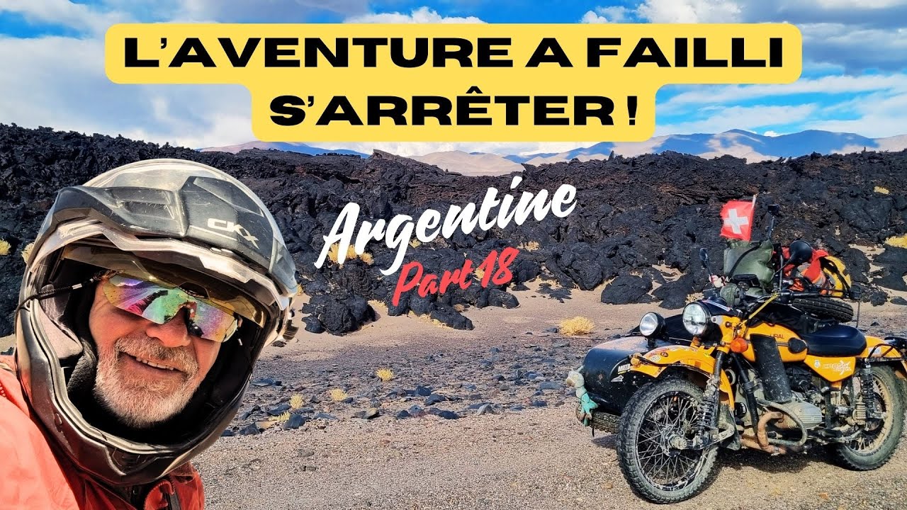 🇦🇷  Dans un désert magnifique d'altitude (4000-4800 m) sur 3 jours. Tour du monde en side-car Ural