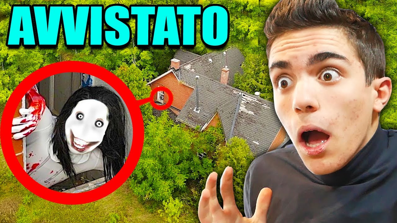 HO AVVISTATO *JEFF THE KILLER* con UN DRONE E L'HO VISTO FARE...😰 HO RISCHIATO TANTISSIMO! *pauroso*