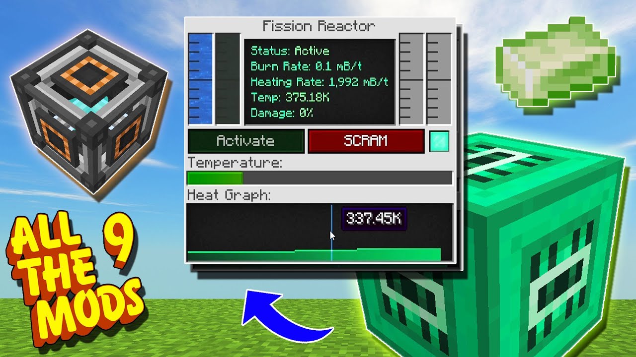 Mekanism Turbine & ENDGAME ENERGIESPEICHER Matrix gebaut! - All The Mods 9 #11