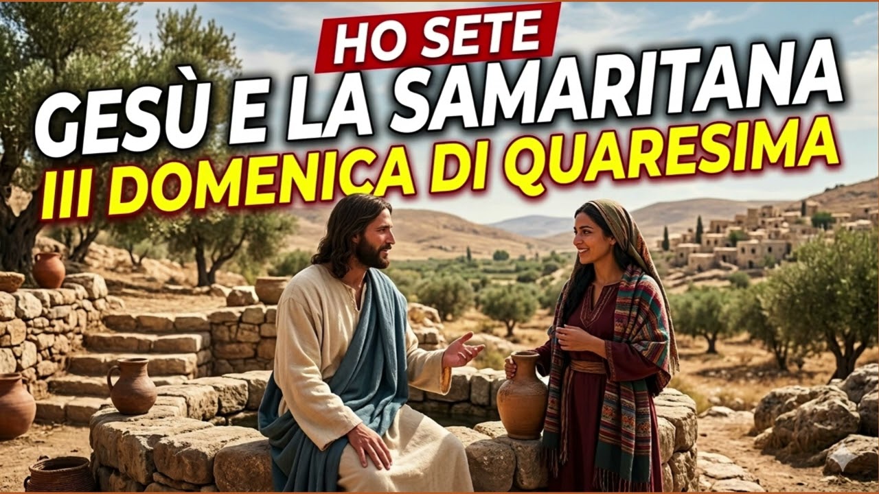 Gesù e la Samaritana al Pozzo: un simbolismo nuziale | Omelia Vangelo III Domenica di Quaresima