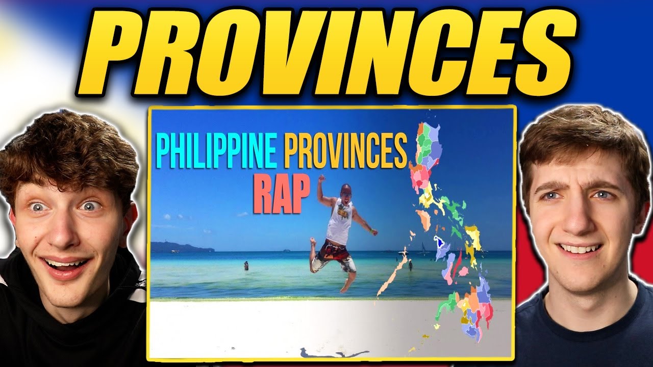 Americans React to The Philippines Provinces Rap!