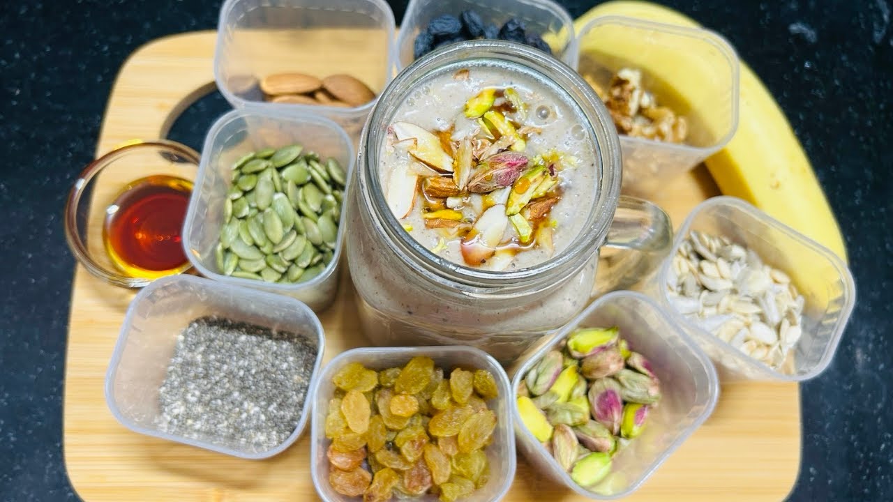 రుచికరమైన, ఆరోగ్యకరమైన డ్రైఫ్రూట్స్ షేక్ | tasty and healthy dryfruit  shake | no milk no sugar |