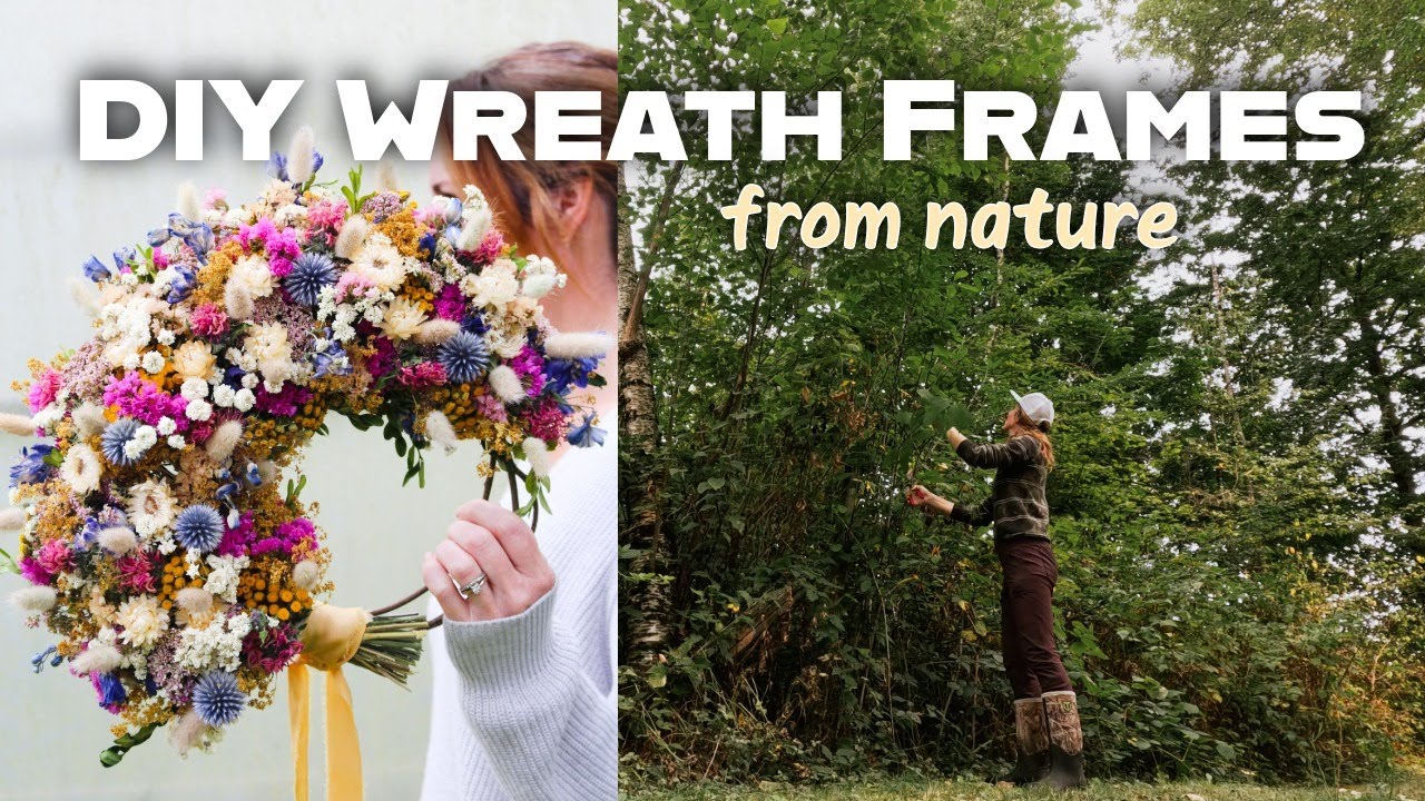 How to Forage the Best Twigs for DIY Wreath Frames (with Examples!)