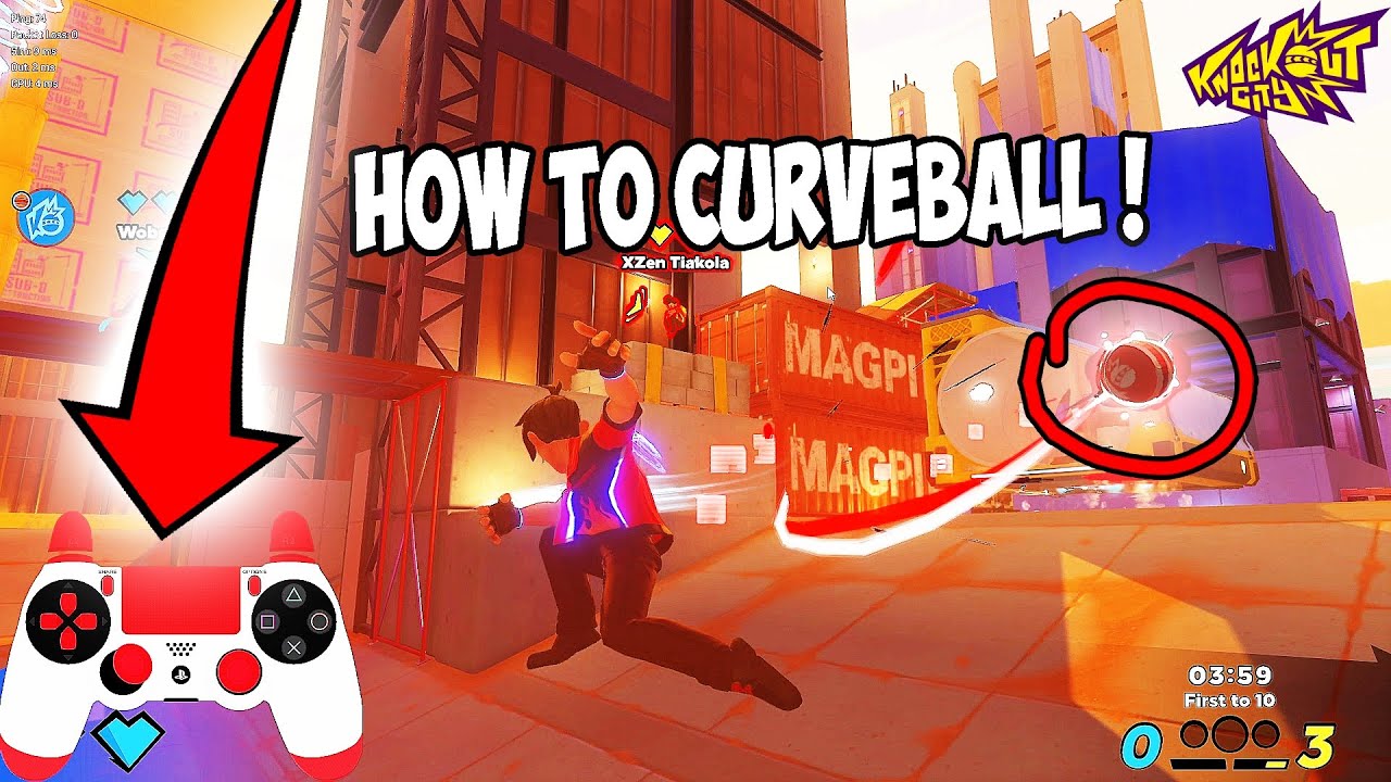 Knockout City How To Curveball Tutorial