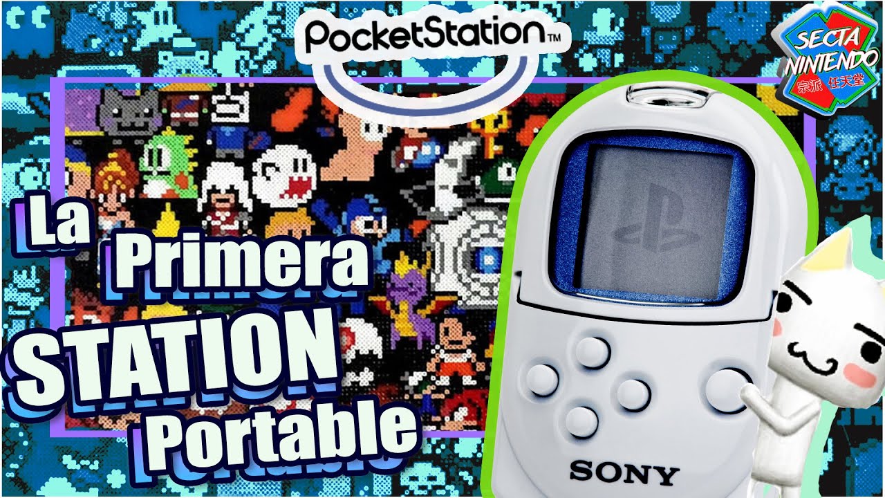 POCKET STATION - La Primera Portátil de SONY - Secta NINTENDO