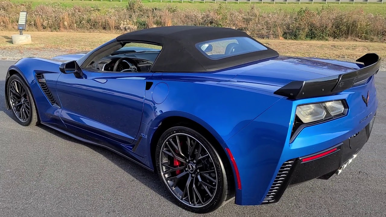 2015 CORVETTE Z06 3LZ Z07 7SP CONVERTIBLE FOR SALE R3MOTORCARS.COM