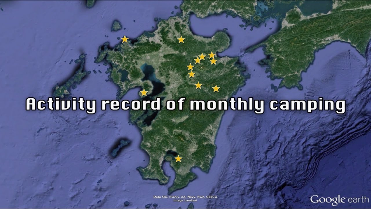 Camping Laboratory rewind 2016 -Activity record of monthly camping-【2016年キャンプまとめ動画】