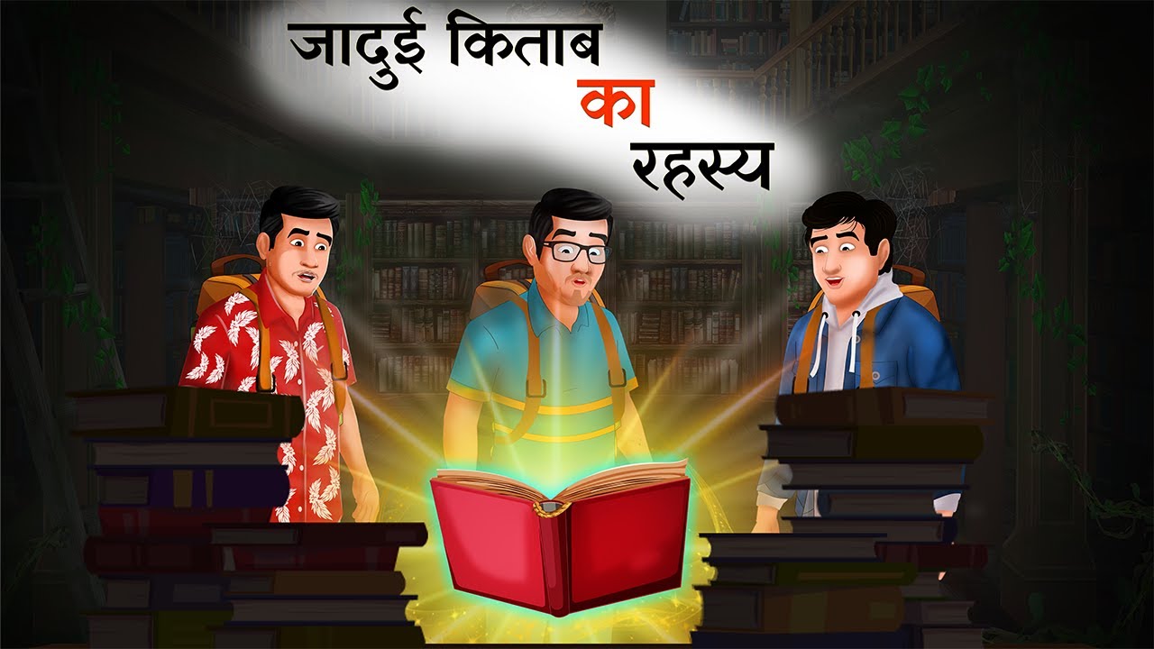 जादुई किताब का रहस्य | JADUI KITAAB KA RAHASYA | HINDI STORIES | HINDI KAHANIYA