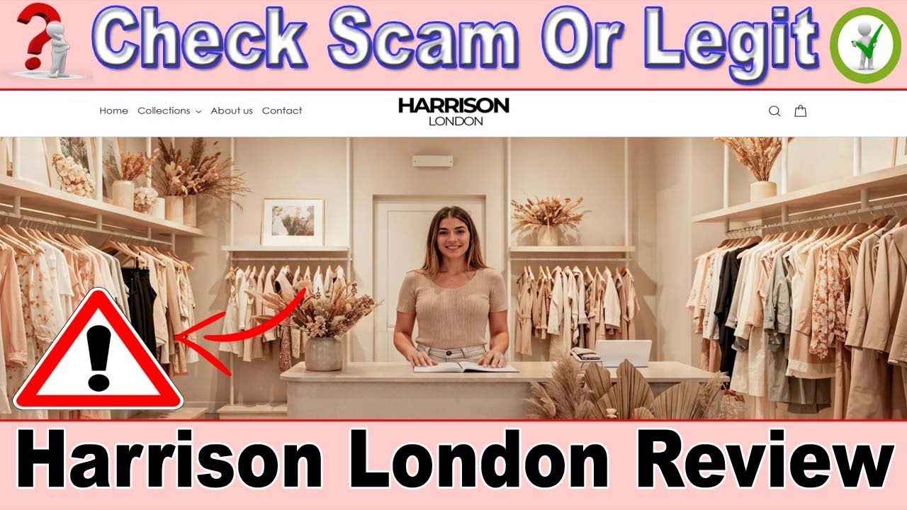 Harrison London Review 🔎 Legit Fashion Store or Another Online Scam?