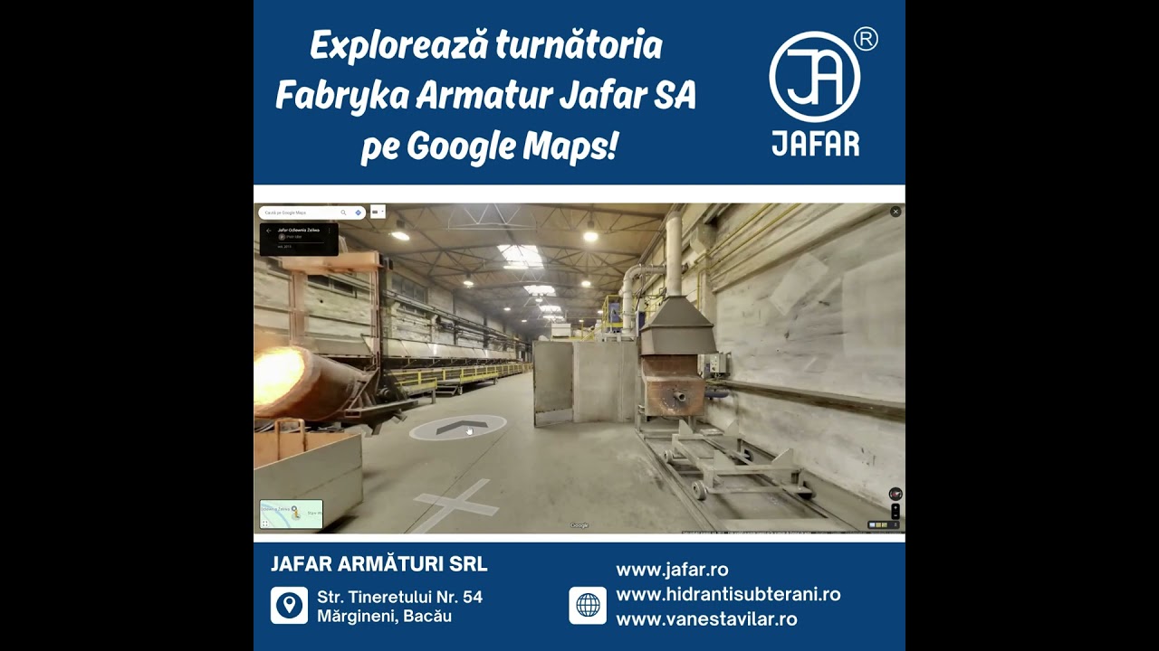 Exploreaza turnatoria Fabryka Armatur Jafar SA pe Google Maps!