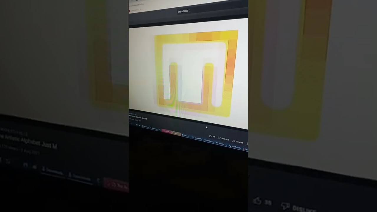 The letter M From 36 days of type