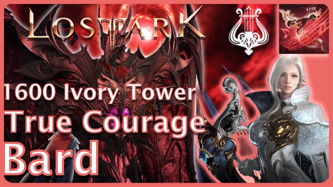 Lost Ark - Solo Ivory Tower DPS Bard (True Courage) 1600