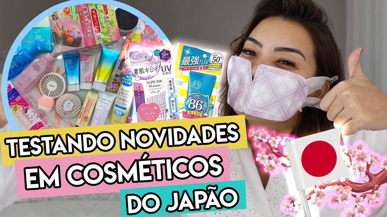 TESTANDO NOVIDADES EM COSMÉTICOS DO JAPÃO 🇯🇵✨💴