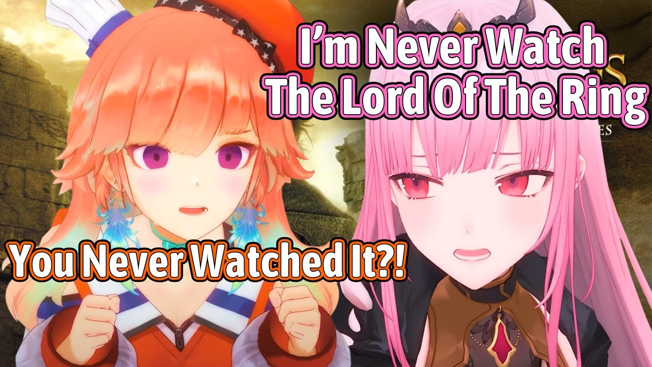 Kiara Was So Shocked That Calli Never Watched The Lord Of The Rings【Hololive EN】
