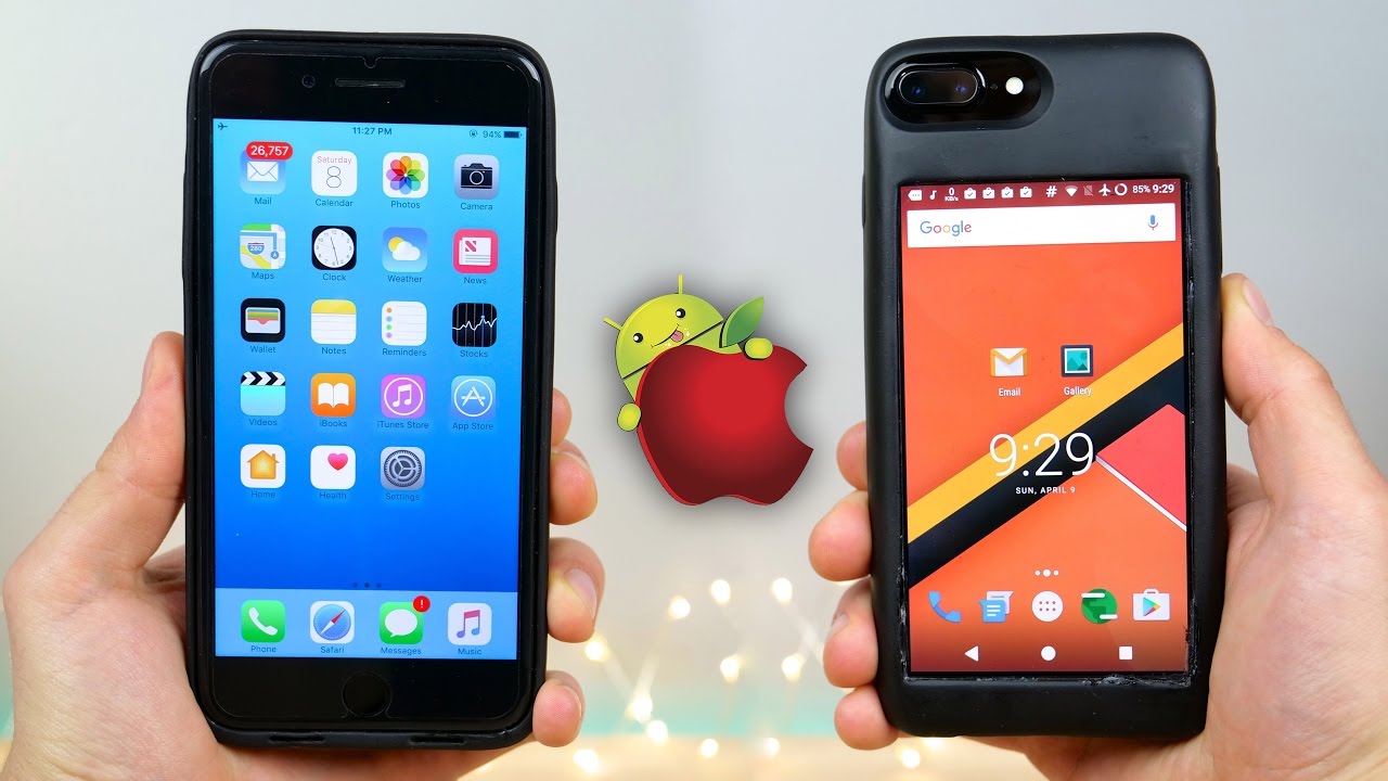 The Android iPhone Case Is Brilliant!