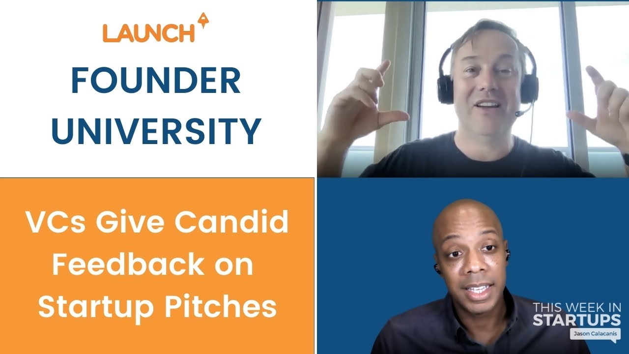 Charles Hudson & Jason give candid feedback on startup pitches at Founder University | E1212