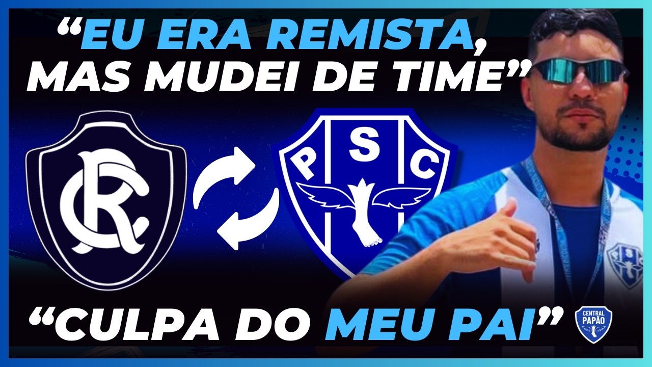 Mudei de time por esse motivo... ! A Verdade Sobre Minha Mudança para o Paysandu I CENTRAL PAPÃO