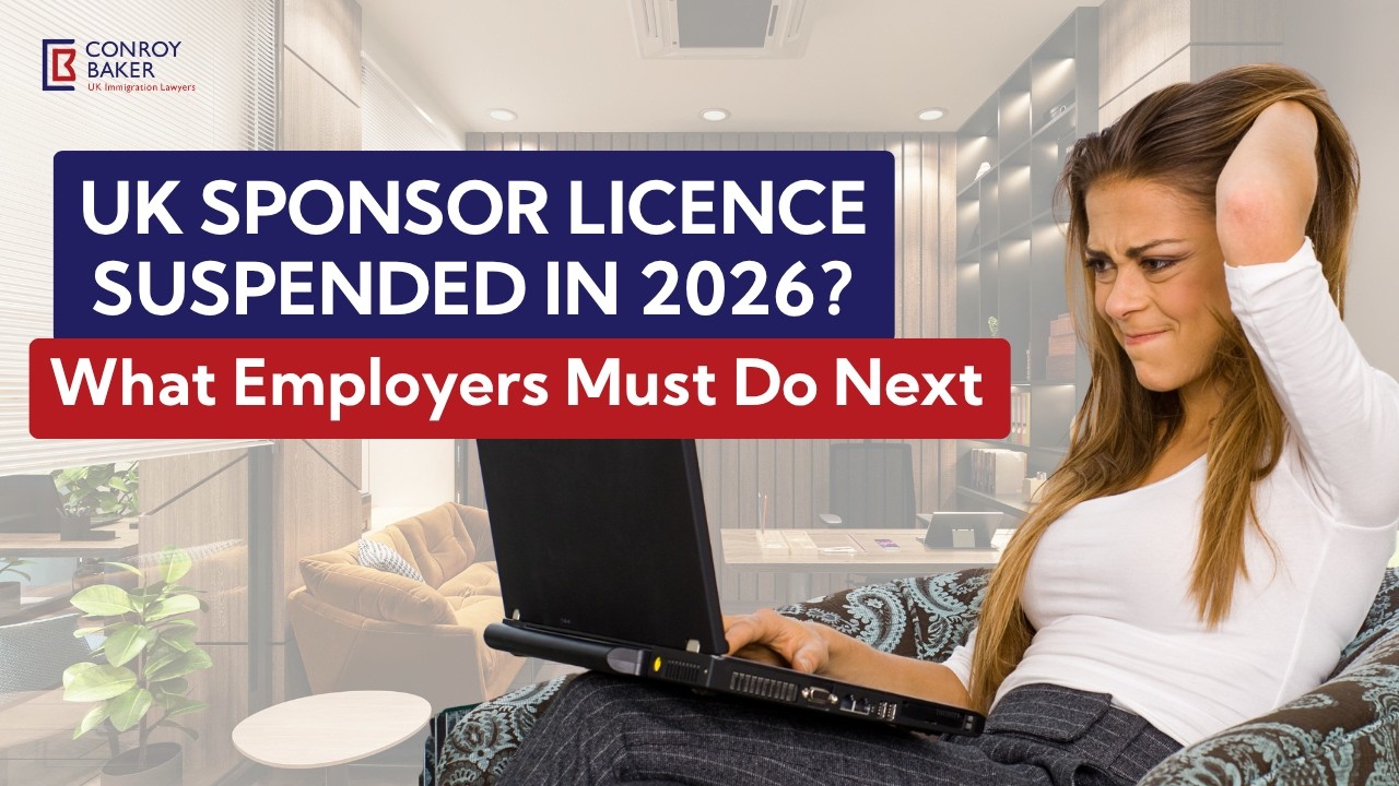 UK Sponsor Licence Suspension 2026 | Why It Happens & How to Respond